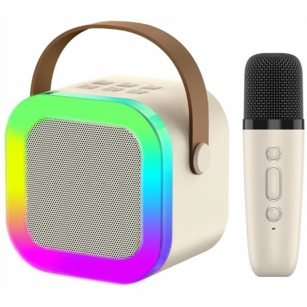 ExtraLink Dětský mini karaoke LED reproduktor 1x mikrofon...