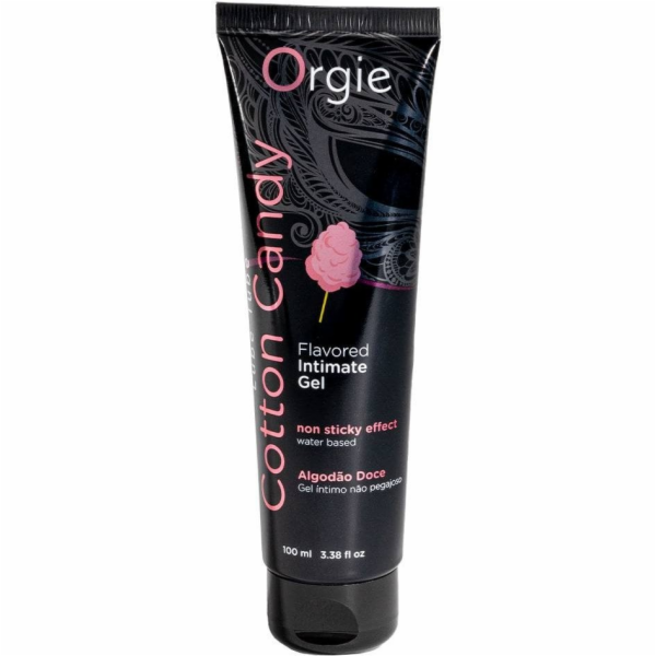 orgie _Ochucený intimní gel s cukrovou vatou 100ml
