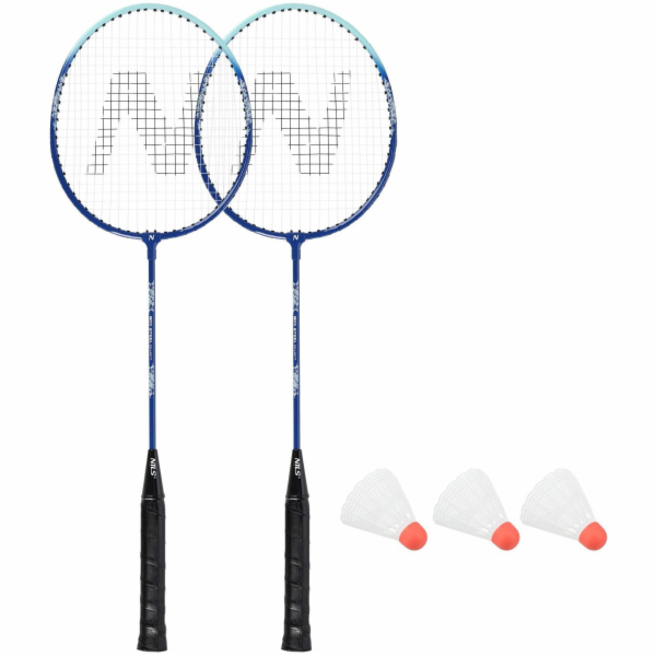 Nils NRZ210 HLINÍKOVÁ SADA BADMINTONOVÝCH RAKEET + 3 KOŠE...