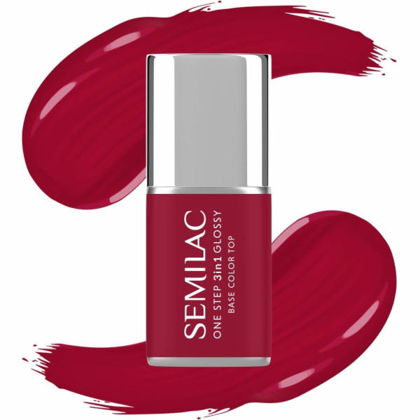 Semilac One Step Glossy 3v1 hybridní lak na nehty S575 tm...