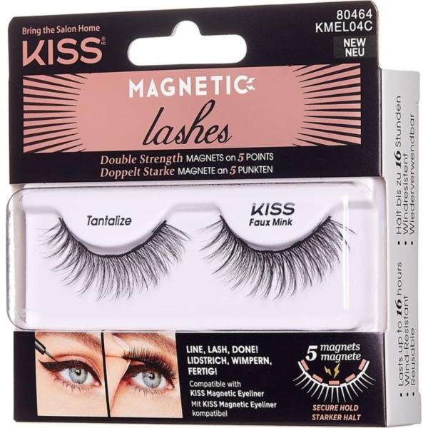 Kiss Magnetické řasy KISS Tantalize na oční linky 1 balení