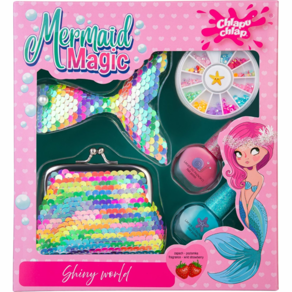 Chlapu Chlap Dětská sada s mořskou pannou a kouzelnou pen...