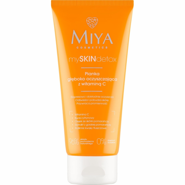 Miya MIYA mySKINdetox Hloubkově čistící pěna s vitamínem ...