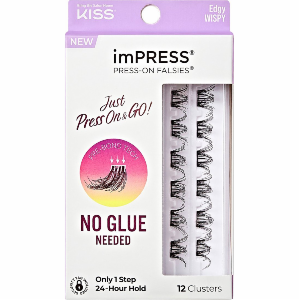 Kiss Samolepicí řasy Impress-Edgy Wispy ils09