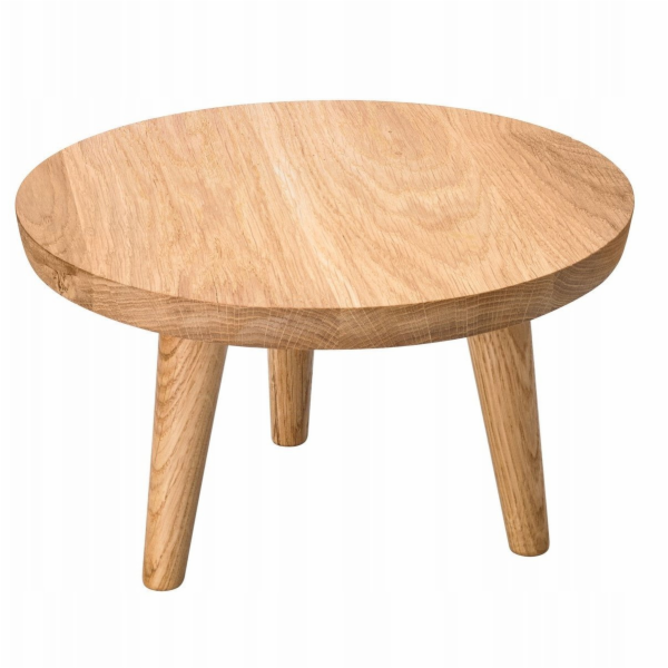 Galicja Kulatý dubový podstavec, vysoký, průměr 28 cm