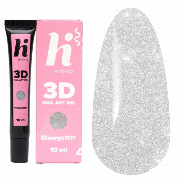 Hi Hybrid 3D zářivý gel na nehty 10 ml