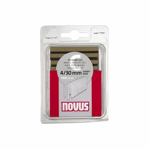 Novus Úzké sponky typ C 4/26 mm 1100 ks 042-0393