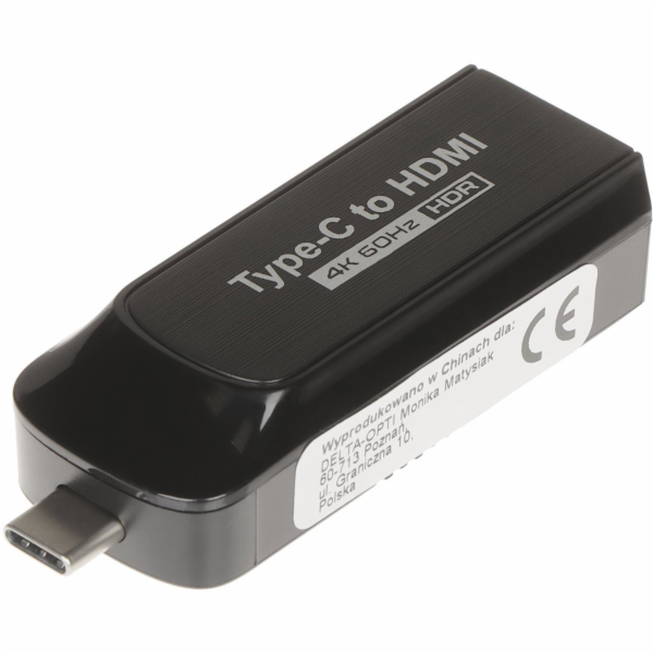 Vision Adaptér USB USB-C na HDMI, černý (USB-C/HDMI)