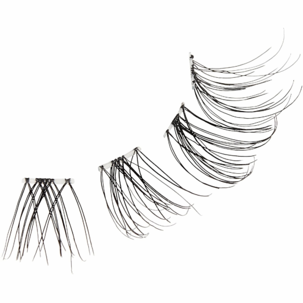 Kiss Umělé řasy Nové přírodní - Neo Trio Lashes + lepidlo 1g