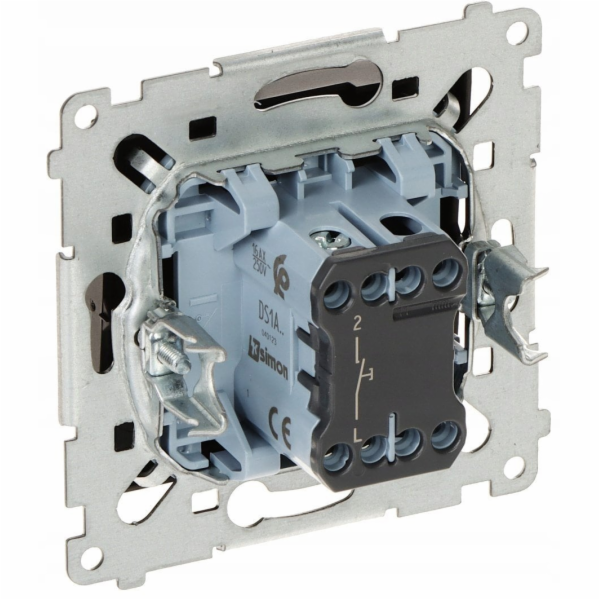 Schneider Electric JEDNODUCHÉ TLAČÍTKO S OKAMŽITÝM ZAPÍNÁ...