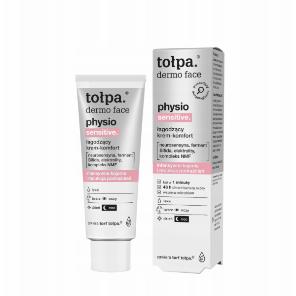 TOLPA TOŁPA Dermo Face Physio zklidňující krém na obličej...