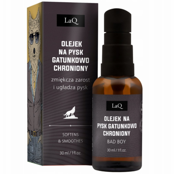 LaQ _Bad Boy Voda po holení a olej na vousy 30ml
