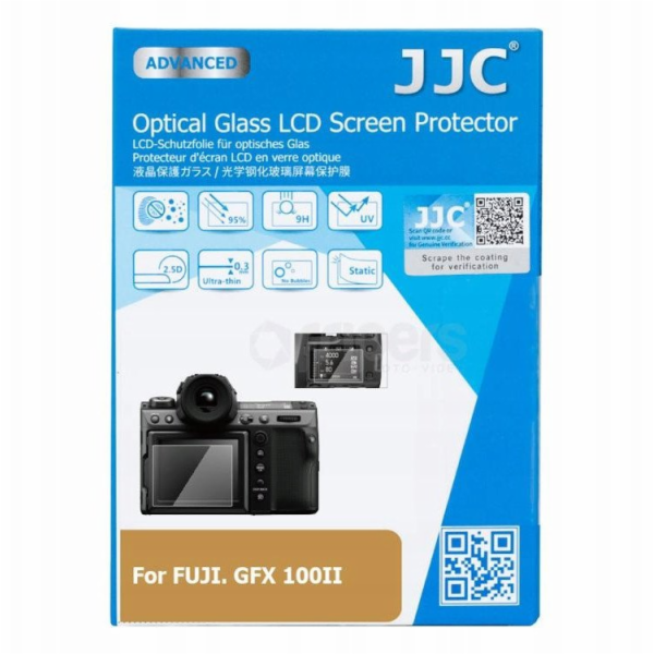 JJC Kryt LCD GSP-GFX100II sklo