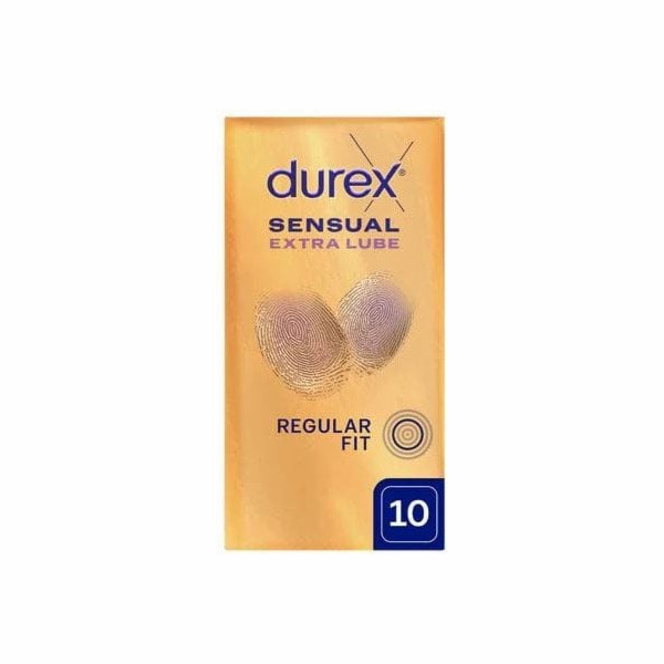 Durex Kondomy Sensual Extra Lube 10 ks