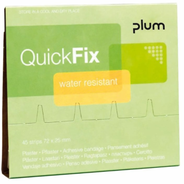 Plum Plasterrefill QuickFix - Water Resistant med 45 stk....