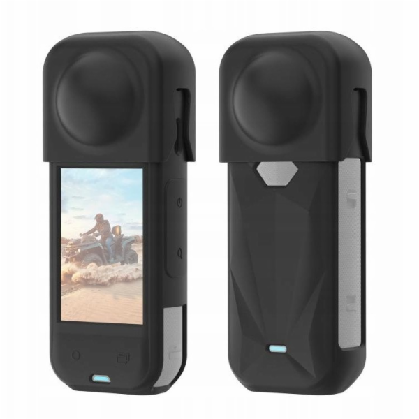 Puluz Krytka objektivu + ochranný silikonový kryt pro Ins...