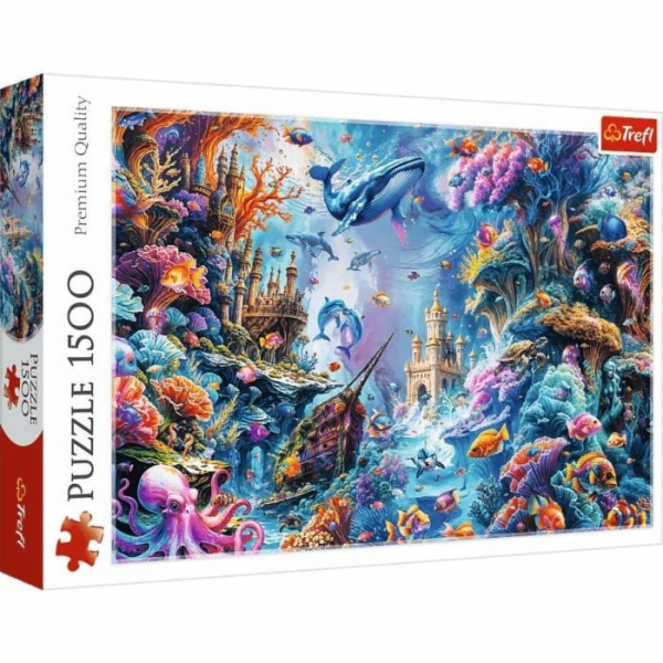 Trefl PODVODNÍ SVĚT PUZZLE 1500 DÍLŮ PUD6