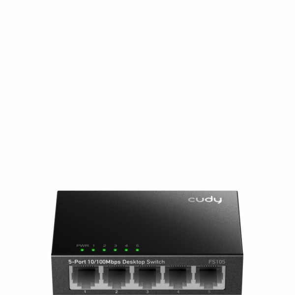 Cudy Síťové linky FS105 Nespravovaný Fast Ethernet (10/10...