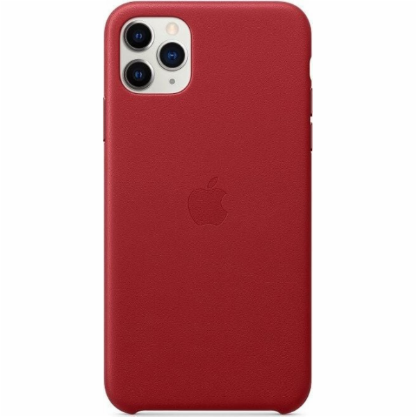 Apple Kožený kryt iPhone 11 Pro Max (PRODUKT) ČERVENÝ