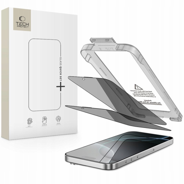 Hofi Ochranné sklo Tech-Protect Quick Set Spy+ pro Apple ...