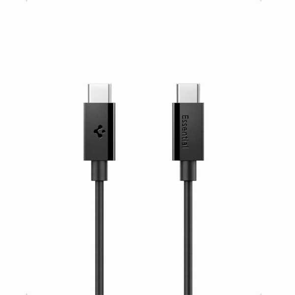 Spigen EB6020CC Essential USB-C kabel 60W 200cm černý