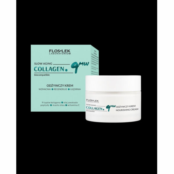 Floslek COLLAGEN. 9MW Výživný krém na obličej 50 ml