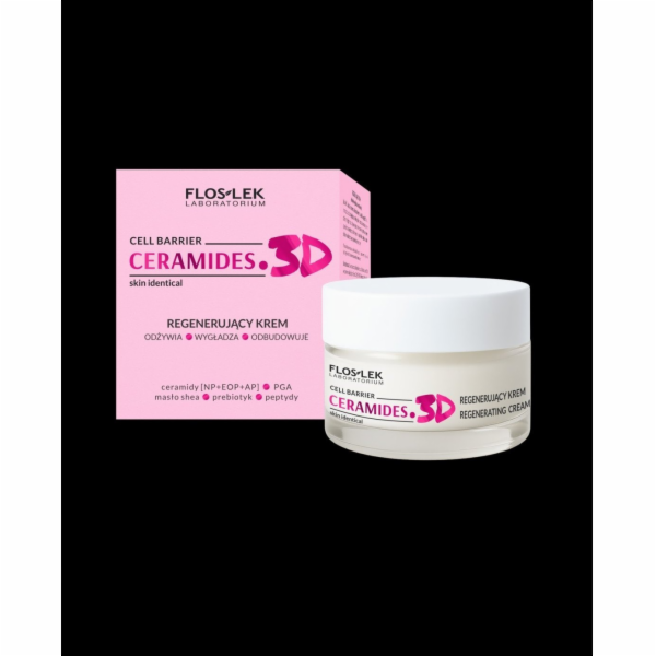 Floslek CERAMIDY. 3D regenerační krém na obličej 50 ml