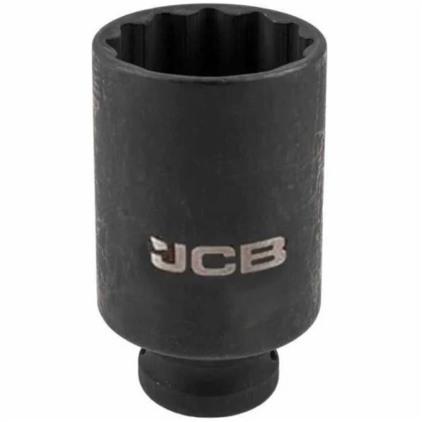JCB 3/4 hluboký rázový nástrčný klíč 49 mm (12hranný)