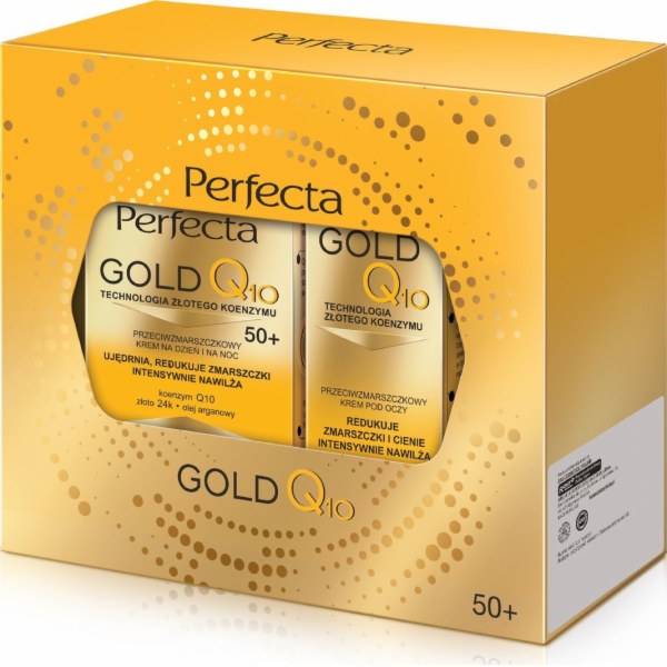 DAX Dárková sada PERFECTA Gold Q10 (denní a noční krém 50...