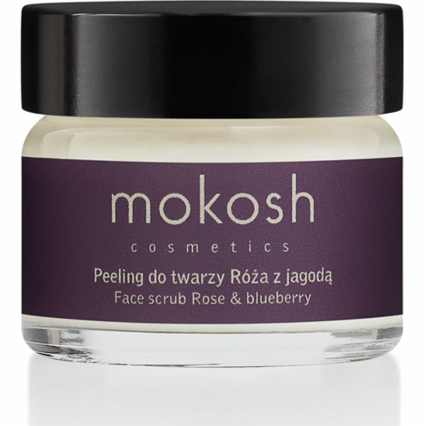 Mokosh Aktivní pleťový peeling Růže s lesním ovocem 15 ml