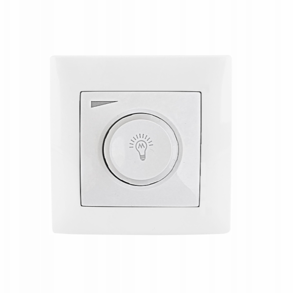 VCX LED rotační stmívač 200/600W LC 36A bílý