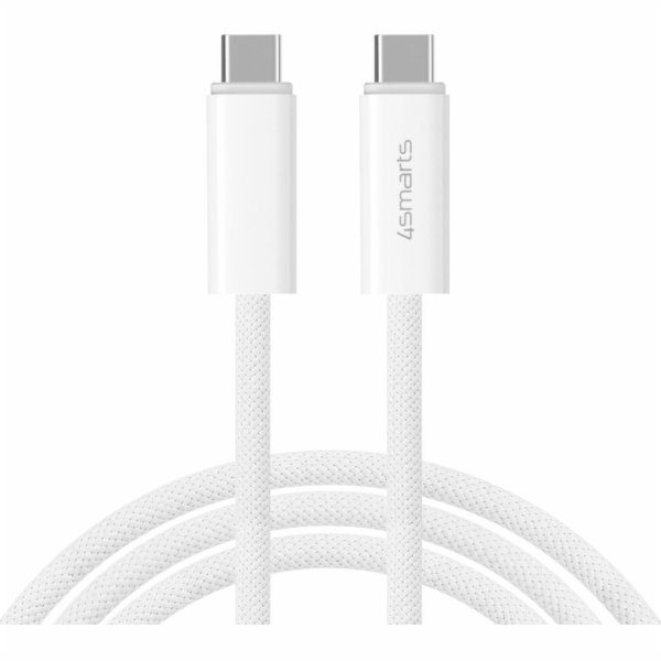 4smarts USB-C - USB-C kabel 1,5 m bílý (540959)