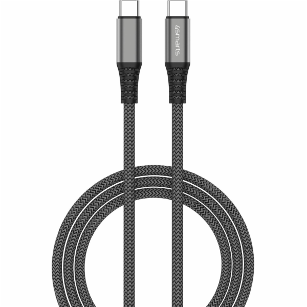 4smarts USB-C - USB-C kabel 1,5 m černý (456266)