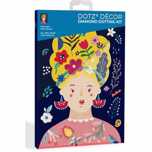 DIAMOND DOTZ DĚTSKÉ KVĚTINOVÉ DÍVČÍ BALÍČEK PRO DOSPĚLÉ