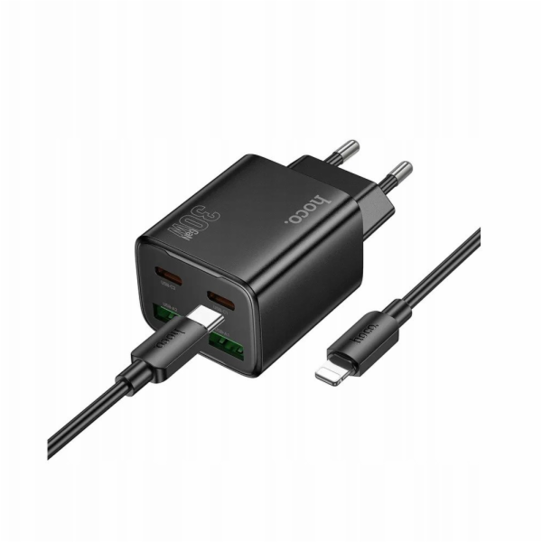 Hoco Nabíječka do zásuvky Charger pro telefon 2 x USB C +...