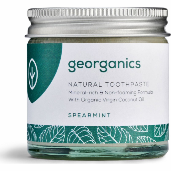 Georganics , minerální zubní pasta v kelímku s příchutí m...