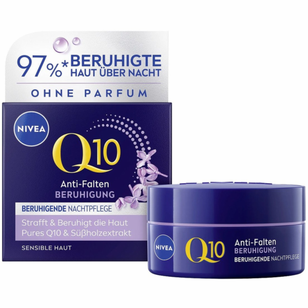 Nivea Q10 zklidňující noční krém proti vráskám 50ml
