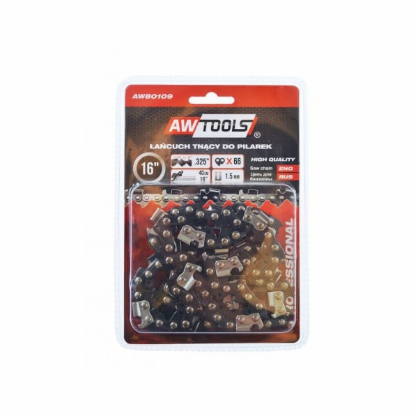 AWTools Řetěz motorové pily 40 cm 16 .325 1,5 mm 66 článk...