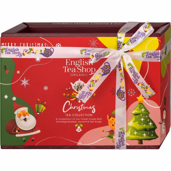English Tea Shop Sada čajů Holiday Red Santa Collection 1...