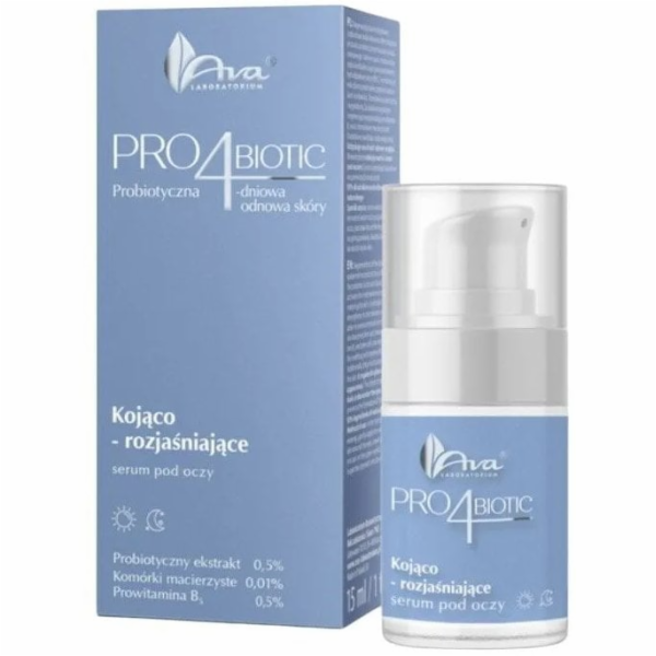 Ava LABORATORIUM Pro4biotic zklidňující a rozjasňující oč...