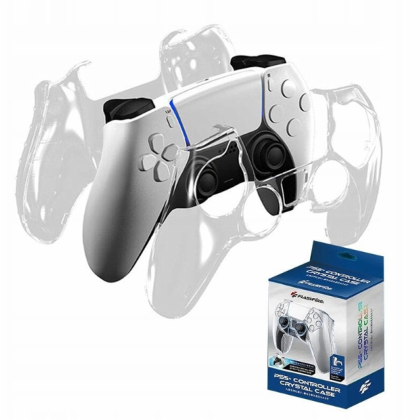 FLASHFIRE Pouzdro pro ovladač PS5 Crystal Case P801