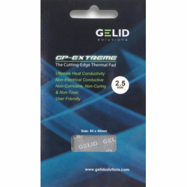 Gelid Termo podložka Gelid Extreme 80x40x2,5 mm TP-GP01-F