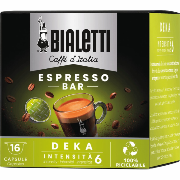 NoName Káva bez kofeinu - kapsle pro BIALETTI CAFF D ITAL...