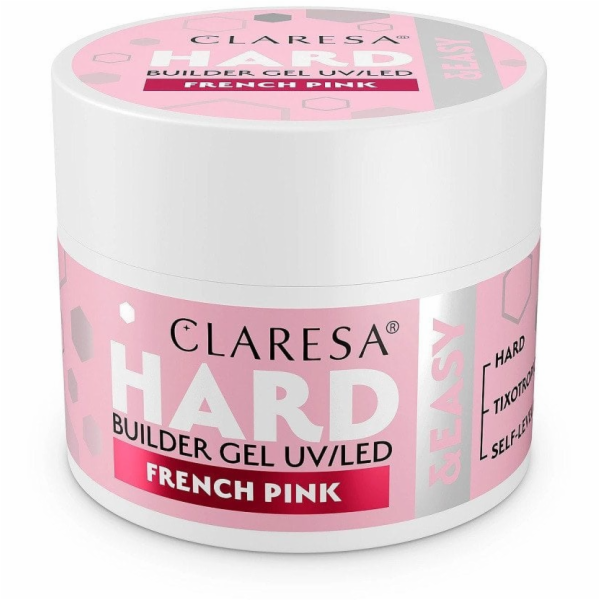 Claresa Hard&Easy Builder Gel French Pink 45g
