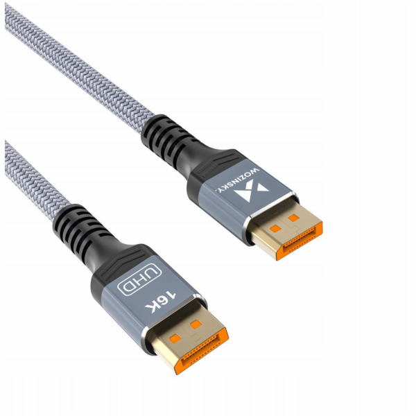 Wozinsky WPS-16AYL1S DisplayPort 2.1 kabel s certifikací ...