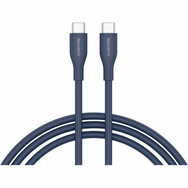 Usams Kabel USB-C - USB-C 1 m, tmavě modrý (CNS-CC60SC10DB)