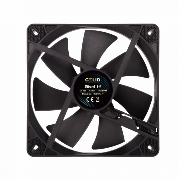 Gelid 140mm Silent 14 Black (FN-PX14-11)
