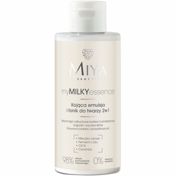 Miya myMILKYssence Zklidňující emulze a pleťová voda 2 v ...