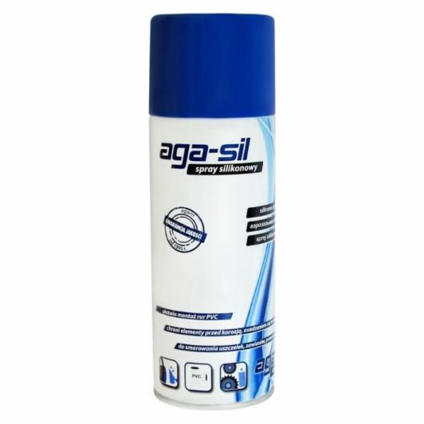NoName AGA-SIL 400 ML AEROSOLOVÉ MAZIVO