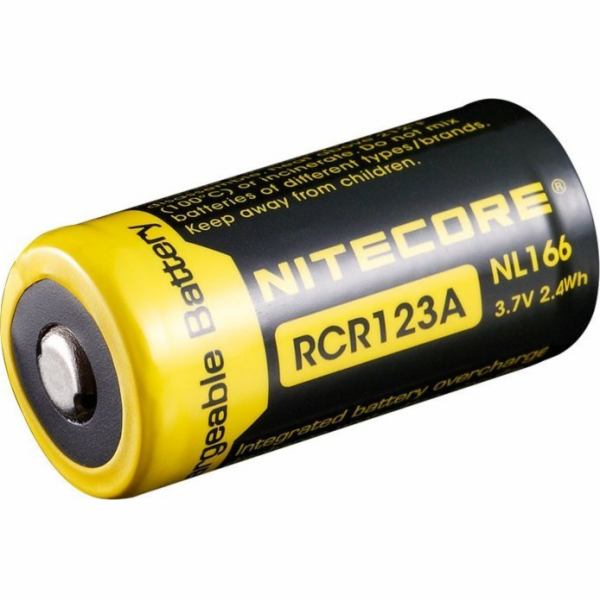 Nitecore DOBIJÍCÍ BATERIE 650MAH 3,7V/NL166 NITECORE
